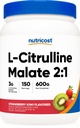 营养素 L-Citrulline Malate 2:1(600格拉姆)(草莓基维)