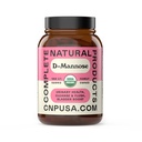 完整的天然产品 有机D-Mannose Capsules - 纯D-Mannose Pills 100 UTI, Bladder, & Urinary Tract 健康