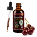 Rejuvica Health Cherry Force - Advanced Tart Cherry 提取器 - Real Tart Cherrys - Rich in Phytonutrients - 液体提取器以更好地吸收