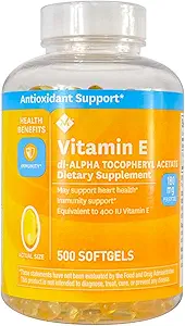 成员 Mark Vitamin E 180mg, 500 计数