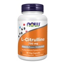 现在食品补充剂,L-Citrulline 750毫克,支持蛋白质代谢物*,氨基酸,90 Veg Capsules
