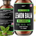 HERBIFY 柠檬薄荷丁香 - Melissa Officinalis 叶片液体提取 - 脑支持和Mood Boost - 柠檬薄荷薄荷薄荷薄荷薄荷薄荷薄荷仁 - 2 Fl oz