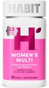 Habit Womens 多份补编(60 Capsules) - 新的外观,支持一般健康与健康,23种基本维生素和矿物,水果提取物,Folate,铁,B12,Biotin,非GMO(1包)