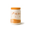 SUBA Isabgol Psyllium Husk Powder Orange Flavor | Sugar Free Fiber Drink Mix | 99% Pure White Isabgol | Gluten Free | 100 g (Approx. 18 Servings)