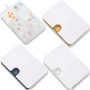 Patelai 3 Piecs 旅行药丸 组织者 6 Pocket Purse Small Drawer Type Medicine Box Vitamin Holder 容器 装有锁洞的老年鳕鱼肝油 3 彩色