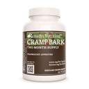 补救措施 营养 Cramp Bark → 1 000 mg, 60 Vegan Capsules 草药营养补充 → 两个月供应