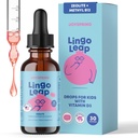 JoySpring LingoLeap – 配有 Zeolite Clinoptilolite 的液态儿童公式, 甲基化 B12 和 Vitamin D3 ==================================================================================================================================================================================================================