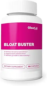 GleeFull 补充 Bloat Buster -- -- 妇女集体救济 -- -- Gut 健康补充(1包,60计)