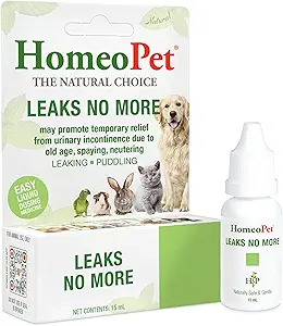 HomeoPet Leaks No More, Safe, Gentle, and Natural Cat and Dog Urinary 尿失禁救助, 15名国家工作人员