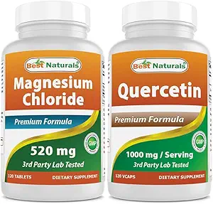氯化镁 520 mg和 Quercetin 1000 mg