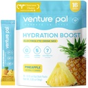 Venture Pal Free Electrolyte Power Packets - 液态日报IV 快速水分和党回收的饮料混合 → 5 Vitamins & 7 Electrolytes → Keto Friendly → Kent-GMO → 认证 Vegan → 16棒