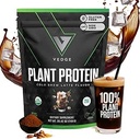 vedge Vegan蛋白粉 - 植物蛋白粉加培亚,南瓜和葵花 - USDA有机,氨基酸,乳酸自由,Gluten自由,大豆自由,Keto,非转基因生物 - 冷酿Latte - 20种服务