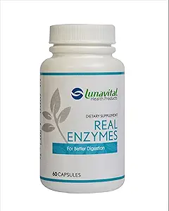 真正的酶,60 Capsules, 饮食补充 更好的文摘