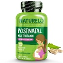 NATURELO 产后多种维生素 -- -- 哺乳期妇女补充剂 -- -- 以植物为主的维生素D、Folate、Gentle Iron -- -- 供哺乳期母亲、婴儿 -- -- 产后哺乳期支助