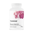 THORNE - 女性的多50+ - 含有维生素A, B6, B12, C, D, E, K, Zinc & More - 支持心,脑,骨和免疫健康综合日多维生素* - 180 Capsules