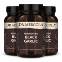Mercola Fermented Black Garlic博士,90名服务员(180名Capsules),饮食补充,支持免疫健康,非GMO