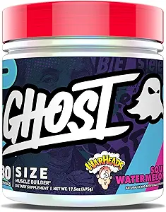 GHOST 尺寸 肌肉构建器 饮食补充 - 弹头 酸西瓜,30种服务 - Creatine 肌肉生长和力量建设 男女补充 - 无糖和葡萄糖, Vegan
