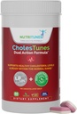CholesTunes – 胆固醇支持补充剂 Phytosterols & Probiotic LP LDL 用于心脏和心血管健康 – 非GMO,Gluten-Free,Soy-Free,Lactose-Free,60片