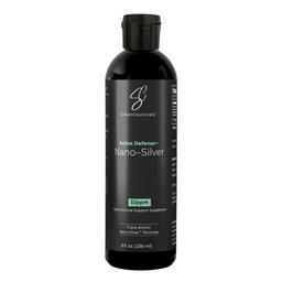 Coloidal Silver w/Nano Technology - 32ppm 8oz - 8X 更有效 - 自然免疫支持 - 救病日 - 年龄 5 & Up - 超标 PPM银 - 无味 & 嗅觉 - 3rd party tested