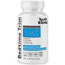 青年与Tonic PM Bedtime Trim 氨基酸补充药丸 男与女 + 30 Capsules 支持代谢 和定义夜里精液