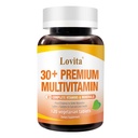 Lovita Premium 30+成年人多维特敏 配有酶,图尔美和综合营养支持 - 120 植物药片