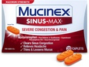 Mucinex Sinus-Max 严重摄入救济卡, 20 个伯爵