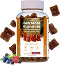 爱尔兰海苔(英语:Sea Mos Gummys – 120 美味的贝里·维根·西摩斯 – 配有 Burdock Root, Seamoss & Bladderwrack – Gummy Vitamins to Support a 健康甲状腺素, Gut & Immune – 配有 Burdock Roots, Seamoss & Bladderwrack – 配有 成人与儿童 – Gummy Vitamins to Supports a healthal Throid, Gut & Immune – 配有 成人与儿童