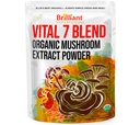 爱莉最佳7 蘑菇粉 提取有机混合剂 - Reishi, Lion's Mane, Chaga, Turkish Tail, Cordyceps, Maitake & Shitake - 双提取剂 - 纯无填充剂 - 8oz / 228 1g services...