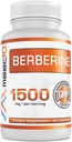 MAAC10 Berberine 1500mg 为AMPK健康老龄化、心脏健康和免疫支持活动者服务——非GMO、Gluten Free、Vegan(3x500mg Capsules,30天供应)