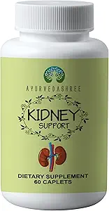 肾支持草药补充剂 - 支持健康肾功能,Vegan,Gluten-Free,GMP认证 - 每个卡片1000MG