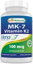 最佳自然 MK-7 维生素 K2 100 mcg 120 Vcaps