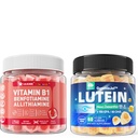 无糖Lutein 20mg 40mg + 维生素 B1 胶类