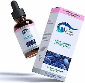 Liposomal 避孕药、妇女和男子的避孕药、35亿个强大的非GMO、Vegan、无葡萄糖、用于消化卫生和免疫支持的液体滴液剂