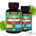 Saw Palmetto 补编, Saw Palmetto 提取 750mg, 配有 Lycopene, 南瓜种子粉, 供男子和妇女使用, Non-GMOs & Gluten, Vegan, 90 Capsules (Pack of 2)