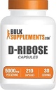 Bulk Assupports.com D-Ribose Capsules - Ribose Assupports, for Energy Support - Gluten Free, 7 Capsules per Service (5000mg), 210 counter (Pack of 1) 互联网档案馆的存檔,存档日期2014-12-22.