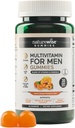 NatureWise Multivitamin for Men, Gummys Peach Mango Flavor, 矿物与维生素A, C, D, E, B6 和 B12, 蔬菜, 无豆, 非GMO, 60 Counter [1-Month Supply]