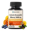 DAIKEN Lutein和Zeaxanthin补充品,AREDS 2 与Astaxanthin, Maqui Berry, Bilberry, Flaxseed Oil & Vitamin E, 30 软胶