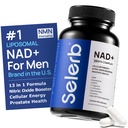 NAD+ 男子补充药物 -- -- 抗菌素、CoQ10、L Citrulline和Lycopene的抗衰老、Stamina和细胞能源支助60卡普勒斯
