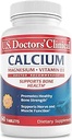 美国医生临床 1200mg 钙 Citrate & Carbonate Complex with Magnesium & Vitamin D3 - 骨强,肌肉和神经的钙补充剂 - Vegan, Non-GMO - 60 片 - 1-月供应