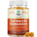成人桃花果(Turmeric Gummys for Adults Peach Flavor) - 配有Turmeric Curcumin配有黑色胡椒抽取剂和姜汁的超强联合支持 成人桃花果