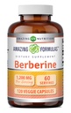 美国制作的神奇配方Berberine Supplements – 1200 Mg / service Veggie Capsules – Non-GMO – Gluten-free –  Made (1 Pack, 120 Counter)