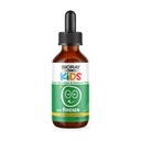 BIORAY Kids NDF Focus, Citrus - 2 fl oz - 支持认知函数,增强清晰度和促进稳定能量水平 - 非GMO,蔬菜,Gluten Free - 1-2个月供应