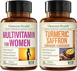 女子多维特敏 + Turmeric Saffron Cinnamon & Cardamom Bundle. 中国植物物种信息数据库. 妇女维生素和矿产品用于免疫和联合支助的公式,炎症反应。
