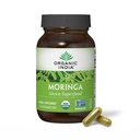 ORGANIC INDIA Moringa Capsules 有机 - Moringa 补编 - 绿色超级食品,Moringa叶 Capsules,纯超绿色,Vegan Greens,自然多维特敏,Vegan,Gluten-Free - 60 Capsules