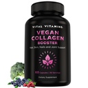 维生素维根Collagen促进剂 -- -- 与西里卡和Hyaluronic酸 -- -- 植物基Collagen补充剂 -- -- 支持头发、皮肤、钉子和关节 -- -- 60个卡普尔