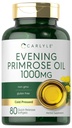 Carlyle Evening Primrose Oil Capsules 1000mg ####80 软胶####冷压补充####N-GMO & Gluten Free