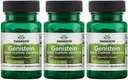 Swanson Soy-Free Genistein - 妇女植物自然补充剂 - 舒适与平衡 - (60 Veggie Capsules, 每人125毫克) 3 Pack