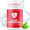 SIBO → IBS Relief(临床级治疗) Bloating, Diarghea, Leaky Gut, Gas → 延迟释放 Peppermint → 有效On Iriable Bowel Syndrome & Small Inteine Bacteria Overgrowing 互联网档案馆的存檔,存档日期2014-03-02.