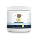 KAL Gut Magnesium Plus Aloe Vera Powder - 柠檬饮料混合剂 - 镁 配有 Aloe Vera Gel 用于消化和放松的辅助剂 - 无糖 - 60天保证,40次服务,4.8 OZ