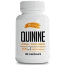 SIRUNES 腿切片救济 Quinine Capsules – Cranp Defense and Digestive Health 天然 Cinchona Bark 补充剂 1000mg 昆宁药丸,120片,非GMO,无胶片